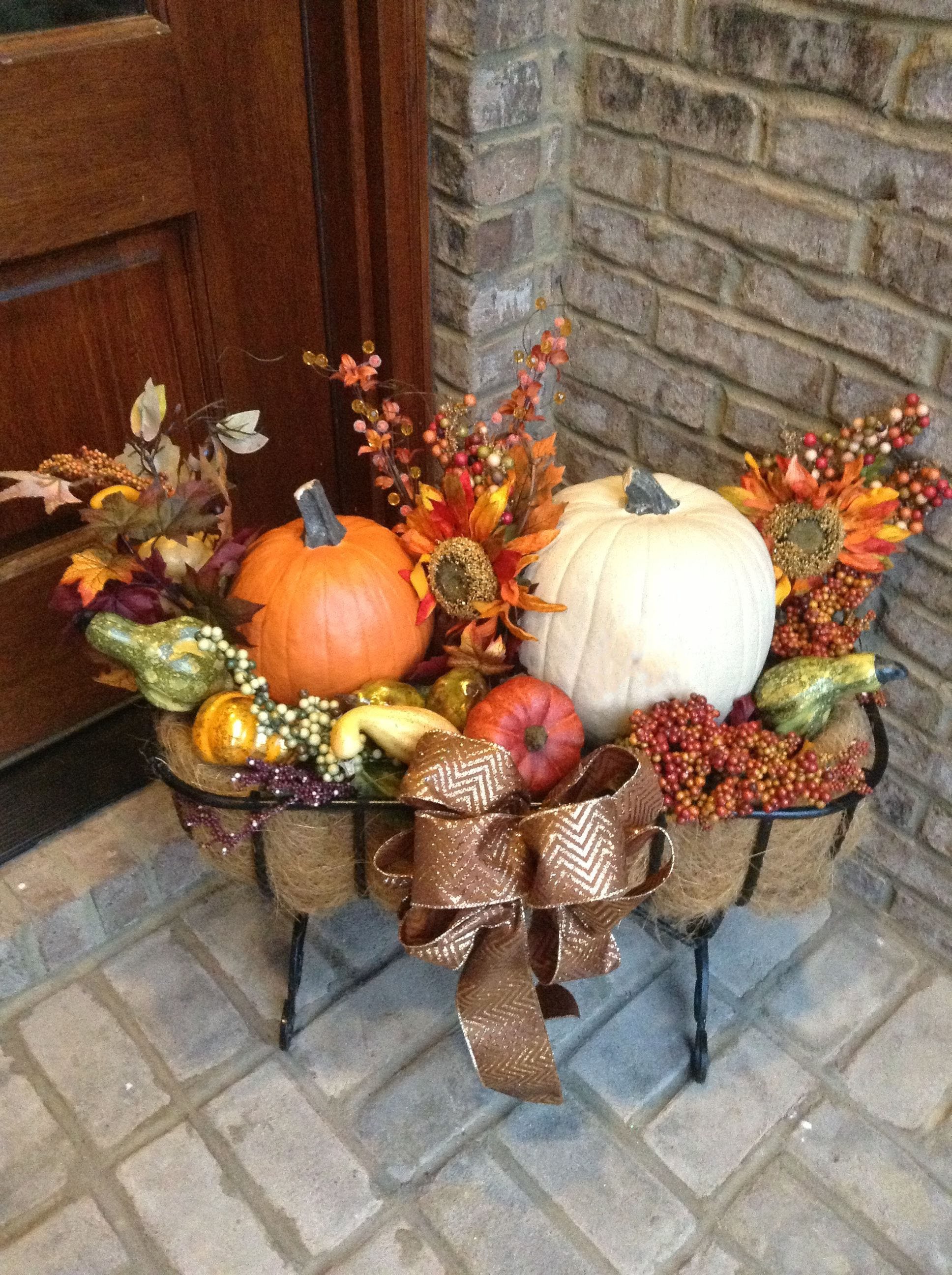 pumpkin stand